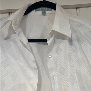 Foxcroft White Button Down Shirt